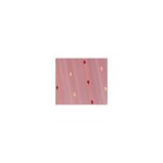 Store  remonter voilage en organza gros pois bordeaux 60x140 cm