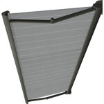 Store de terrasse coffre integral motorise ral anthracite 3, 6 x 3 dickson� naples