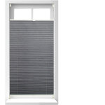 Store vnitien sans perage volet fentre gris 60 x 130 cm laisse passer la lumire, gris - relaxdays ...