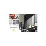 Madeinnature - store v�nitien vinyle, pose facile avec ou sans per�age, mod�le et coloris au choix - ...