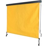 Hhg - store vertical 621, store vertical tissu protection uv 50, 250x180cm, jaune