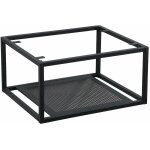 Mob - in - structure m�tallique noir mat � suspendre - pour plan de toilette - 60 cm will