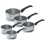 Srie de 5 casseroles inox 12 / 20cm lacor 85003