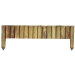 Style bordure � planter - pin�de bois naturel, h. 35 x l. 112 cm - forest