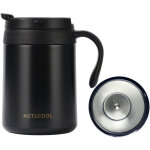 Style classique - coffret 3 pi�ces 500 mlgobelet isotherme portable avec rev�tement int�rieur en acier ...