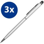 Stylet capacitif pour �cran tactile, argent, 3 pi�ces, pour iphone / ipad / smartphone / tablette, 1 ...