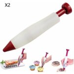 Stylo d'�criture silicone g�teau silicone stylo gla�age p�tisserie stylo silicone pour chocolat d�coration ...