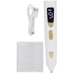 Stylo pour enlever les grains de beaut� et les taches brunes, 9 r�glages de vitesse, pour enlever les ...