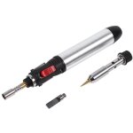 Stylo de fer à souder, 4 en 1 kit de fer à souder au gaz butane sans fil outil de torches de soudage ... Stylo de fer à souder, 4 en 1 kit de fer à souder au gaz butane sans fil outil de torches de soudage ...