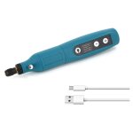 Stylo graveur usb sans fil rechargeable, perceuse lectrique compacte, vitesse rglable, avec lumire ...