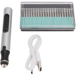 Stylo de gravure lectrique, kit d'outils de gravure  3 vitesses avec 20 pochoirs, machines de gravure ...