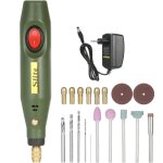 Kit d'outils rotatifs �lectriques portable mini broyeur �lectrique 18000 tr / min polir � grande vitesse ...