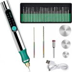 Stylo de gravure  vitesse rglable mini meuleuse lectrique au lithium rechargeable polisseuse d'ongles ...