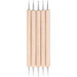 Stylos d'indentation, 5pcs stylet � bille de tra�age � double extr�mit� outils de pointage outil de stylet ...