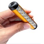 Stylo lampe magntique rechargeable, mini led avec lumire de travail cob