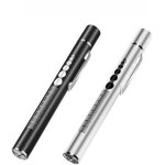 Stylo lampe rchargeable pour mdecins et infirmiers, 2 en 1, lumire jaune et blanche