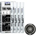 Stylo marqueur blanc pour peinture de pneus, stylo marqueur �tanche � base d'huile pour pneus de voiture, ...