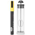Stylo marqueur reine apiculture � s�chage rapide avec flacon de signalisation