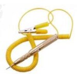 Stylo testeur de circuit de automobile dc 6v 12v 24v avec ampoule led rouge vert lampe temoin convient ...