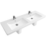 Villeroy&boch - armoire double lavabo subway 1300x470mm, avec Villeroy&boch - armoire double lavabo subway 1300x470mm, avec
