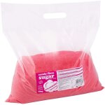 Sucre de barbe � papa rouge aromatis� color� au go�t de fraise 5kg