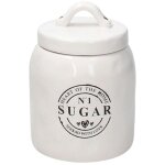 Sucrier en cramique beige 720 cc