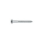 Sud bois - 100 vis � bois � t�te hexagonale / tirefonds � visser pour bois et agglom�r� 7x100 mm