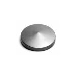 Chapeau poteau rond pyramide de diamtre  80 mm zingu  chaud