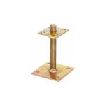 Pied de poteau h30 / 150 mm galvanis universel rglable