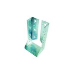 Sud bois - sabot universel de solive pour charpente � ailes int�rieures 76x152 mm