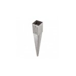 Support pied de poteau 9 x 9 x 75 cm ( 9x9 )  enfoncer galvanis  chaud