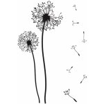 Autocollant mural pissenlit