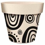 Cache pot cercles en bambou