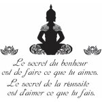 Stickers muraux zen citation