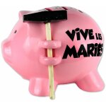 Tirelire cochon avec un petit marteau vve les mari�s