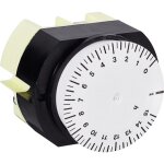 Suevia - 346 k15 ws programmateur horaire pour encastrement sur panneau analogique 230 v / ac 4000 w