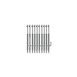 Suinga - lot de 10 tuyère d'arrosage réglable à 180º avec support de 31 cm Suinga - lot de 10 tuyère d'arrosage réglable à 180º avec support de 31 cm