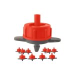 Suinga - lot de 100 goutteurs autorégulant 16 l / h, goutteurs d'irrigation en ligne système micro, goutteur ... Suinga - lot de 100 goutteurs autorégulant 16 l / h, goutteurs d'irrigation en ligne système micro, goutteur ...
