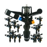 Suinga - lot de 25 arroseur agricole d'arrosage circulaire 1 / 2'', porte 7 - 13m