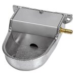 Suinga - abreuvoir automatique pour petits chiens aluminium 12x16x6 cm, sortie horizontale