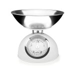 Balance de cuisine r�tro, capacit� 5 kg, comprend un r�cipient de pes�e en acier inoxydable, 30x30x30 ...