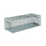 Suinga - cage de capture de pigeons, cage pi�ge � animaux vivants, oiseaux, 103x42x32 cm