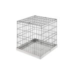Suinga - cage d'exposition cubique pour chiens et chats, 97x97x96 cm, design compact et polyvalent