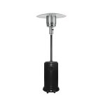 Suinga - chauffage d'exterieur, pole  gaz acier extrieur 12 kw extrieur avec roues, systme anti ...