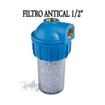 Filtre anticalcaire pour radiateurs et chaudi�res 1 / 2''. bo�tier de filtre et chargement de pierres ...