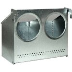 Suinga - mangeoire pliable pour pigeons, oiseaux et perdrix 2 dpartements, 13x7, 5x10 cm