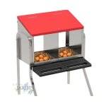 Suinga - niche de ponceuse 2 d�partements 57x47x77 cm avec plateau � ?ufs avec pieds, pour jusqu'� 12 ...