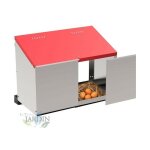 Niche de ponceuse d'extérieur 2 départements 52x45x46 cm, pour jusqu'à 12 poules, grande boîte de ponçage, ... Niche de ponceuse d'extérieur 2 départements 52x45x46 cm, pour jusqu'à 12 poules, grande boîte de ponçage, ...