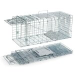 Suinga - piège vivant réutilisable 79x29x32 cm piège d'animaux cage avec 1 entrée pour martres, chats, ... Suinga - piège vivant réutilisable 79x29x32 cm piège d'animaux cage avec 1 entrée pour martres, chats, ...