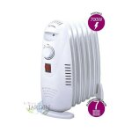 Suinga - radiateur � bain d'huile 700w chauffage �lectrique 7 �l�ments thulos. thermostat r�glable, faible ...